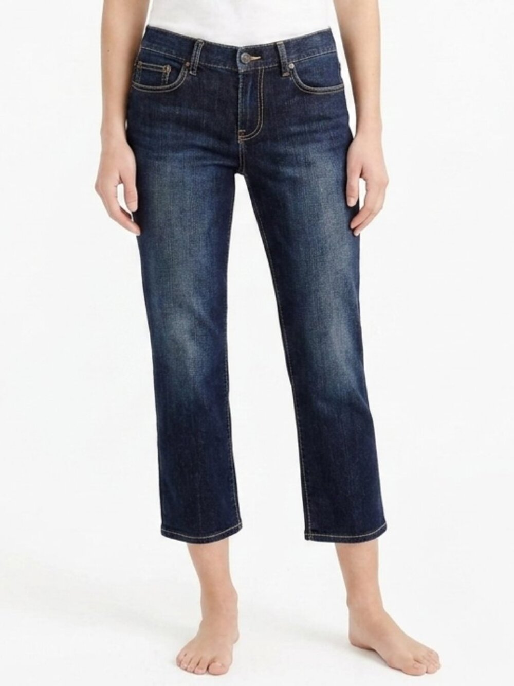 J. Crew Hipslung Denim Capri Jeans- Sz. 26